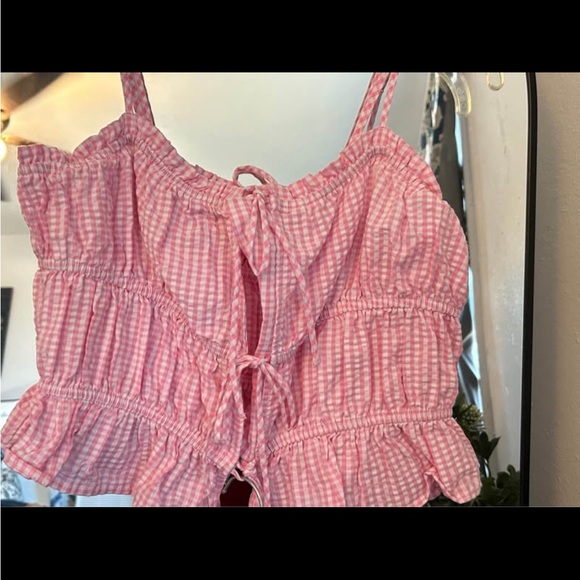 Pink Gingham Set - Picture 2 of 5
